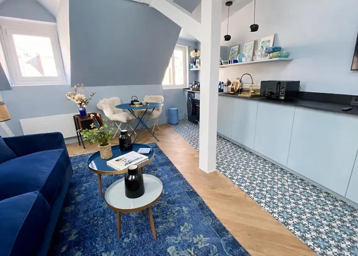 公寓 L'ecrin Saint Germain A Deux Pas De La 滨海图维列